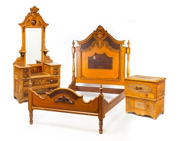 COTTAGE VICTORIAN BEDROOM SET.