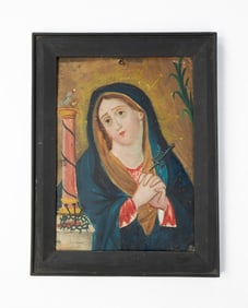 RETABLO OF THE VIRGIN MARY.