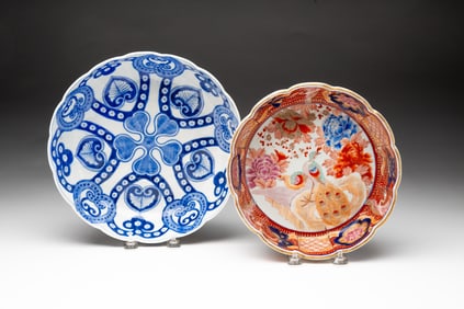 TWO JAPANESE PORCELAIN BOWLS.