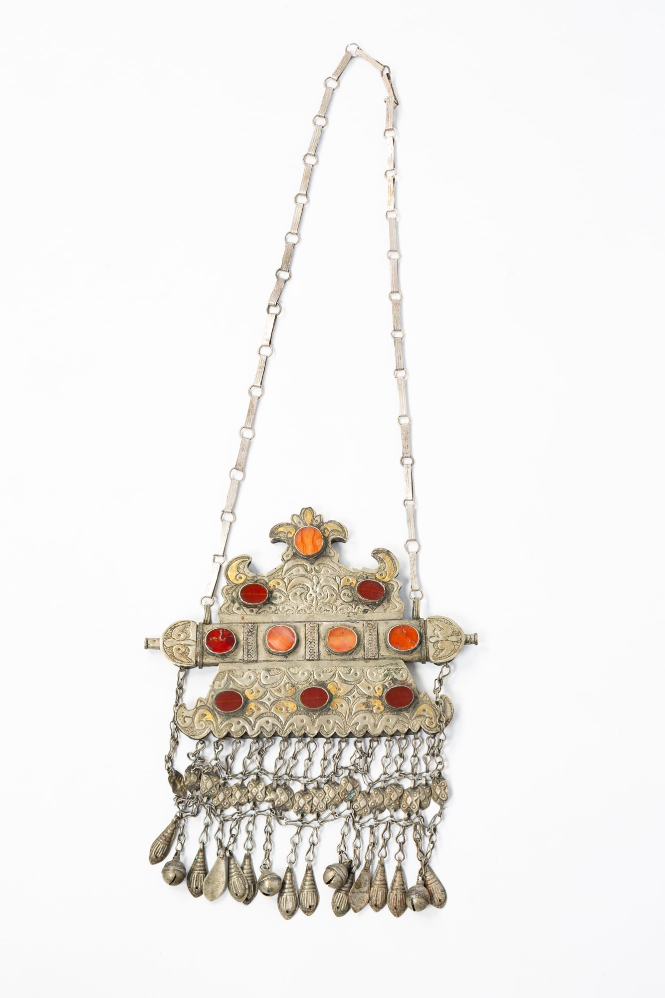 TURKMEN AMULET NECKLACE. (1 of 3)