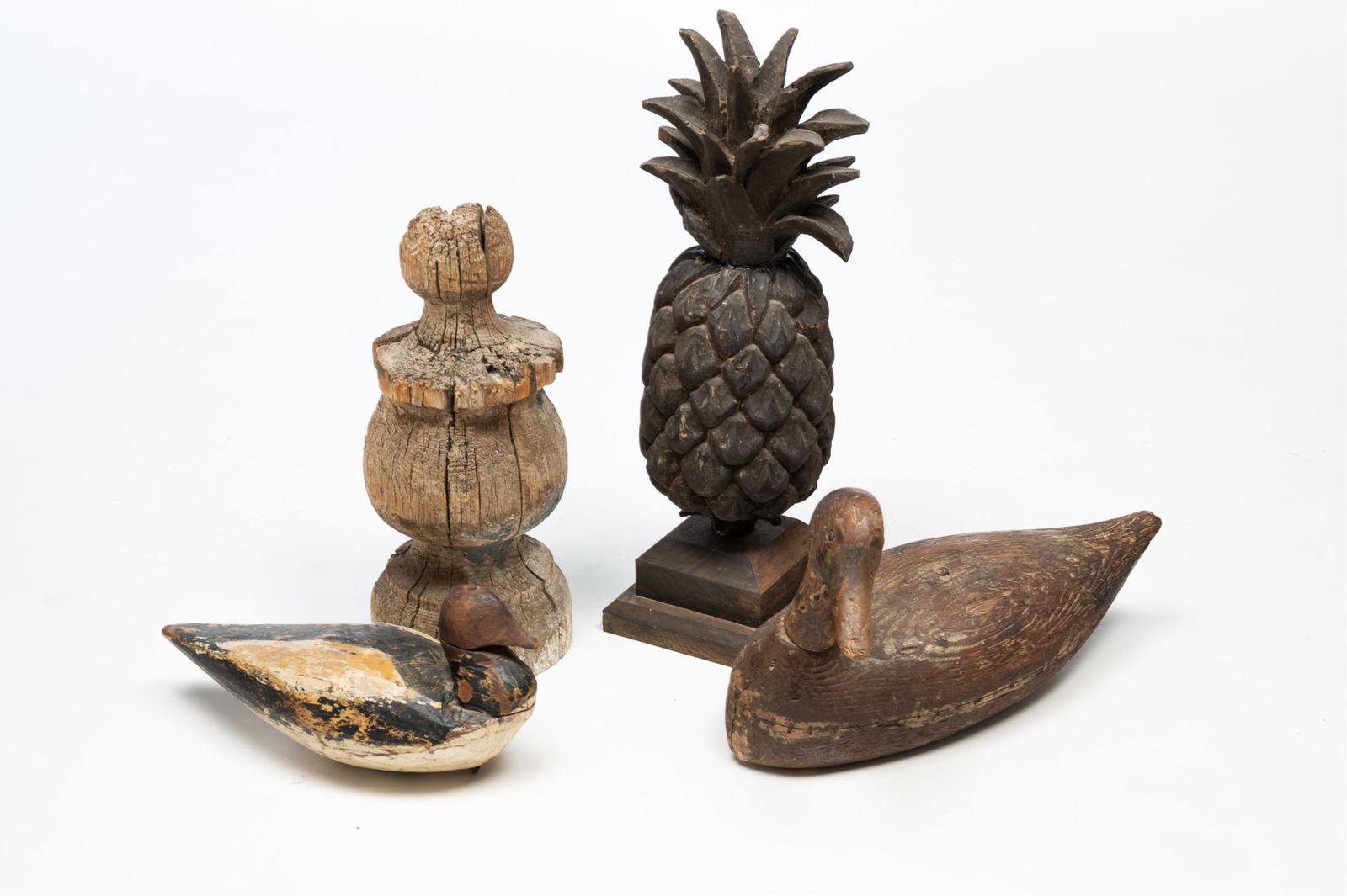 TWO DECOYS AND TWO FINIALS. (1 of 6)