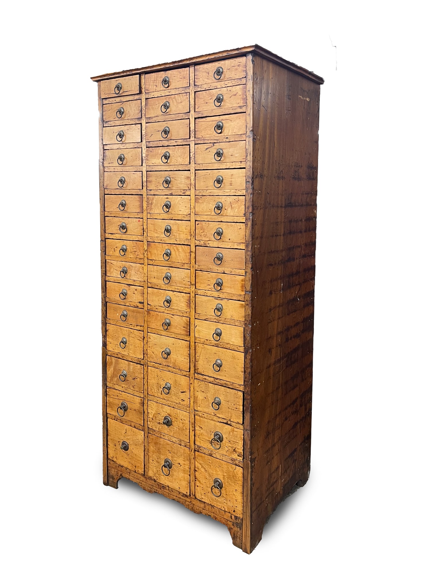 AMERICAN FORTY-FIVE DRAWER APOTHECARY CABINET. (1 of 7)