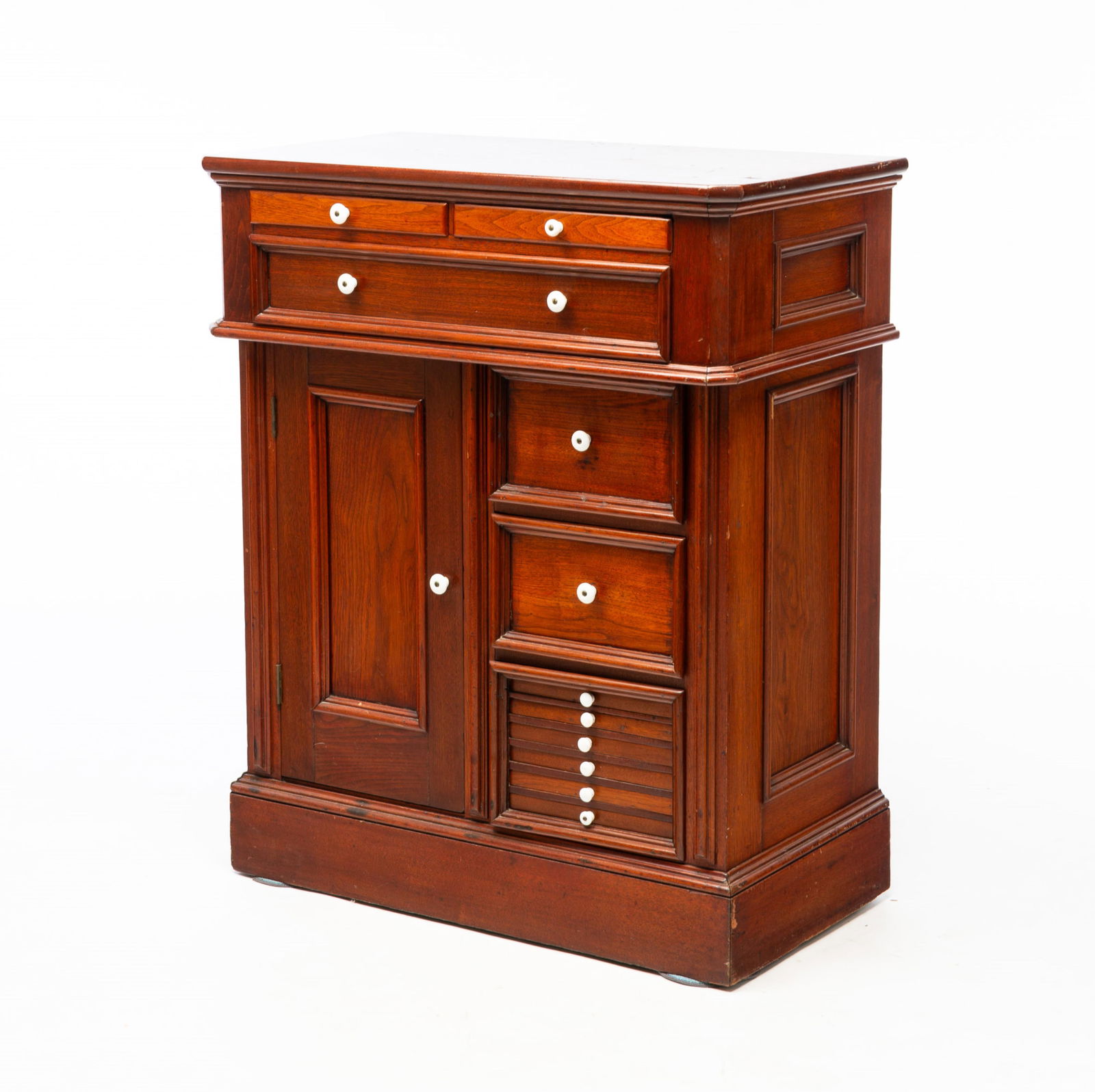 AMERICAN VICTORIAN DENTIST'S OR DOCTOR'S CABINET. (1 of 5)