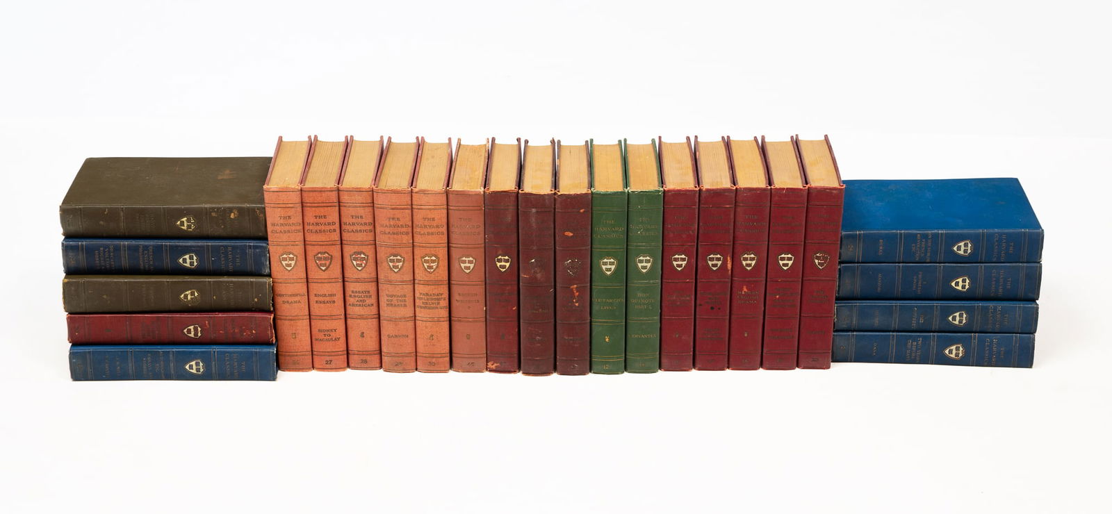 TWENTY-FIVE VOLUMES OF THE HARVARD CLASSICS. (1 of 11)