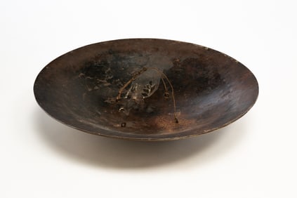 ENGRAVED INDO-PERSIAN STEEL SHIELD.