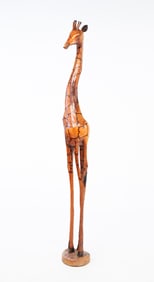 CARVED GIRAFFE.