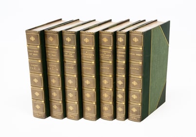 SEVEN VOLUMES OF CHARLES DARWIN.