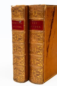 TWO VOLUMES: "MASSINGER AND FORD" with "BEN JOHNSON".