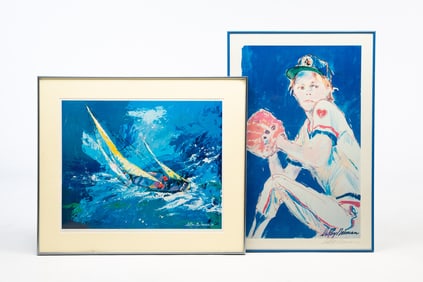TWO LEROY NEIMAN (AMERICAN, 1921-2012) SIGNED PRINTS.