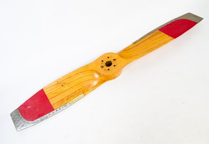 SENSENICH LAMINATED PINE AIRPLANE PROPELLER.