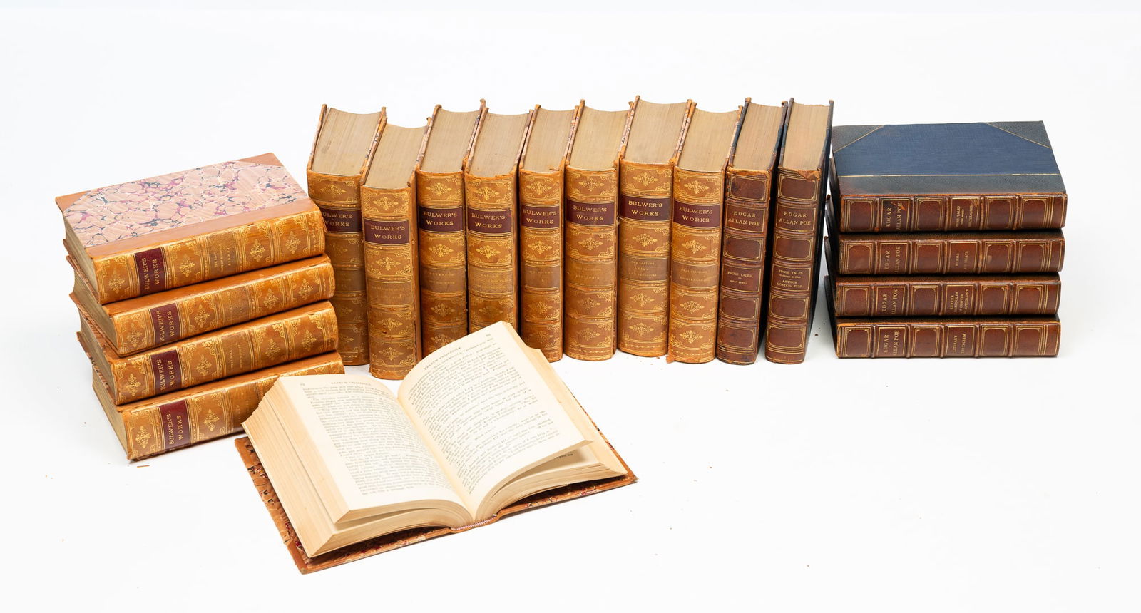 POE'S AND BULWER'S WORKS. (1 of 7)