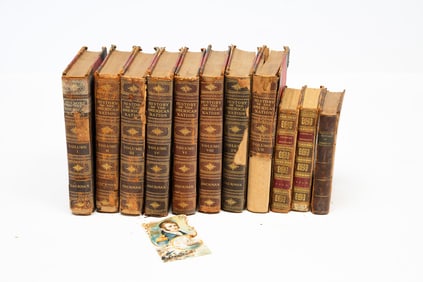 "THE HISTORY OF NORTH AND SOUTH AMERICA" BY RICHARD SNOWDEN, "THE BIOGRAPHY OF THE PRINCIPAL