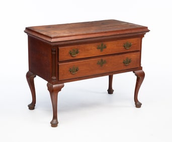 PENNSYLVANIA QUEEN ANNE WALNUT HIGH CHEST BASE