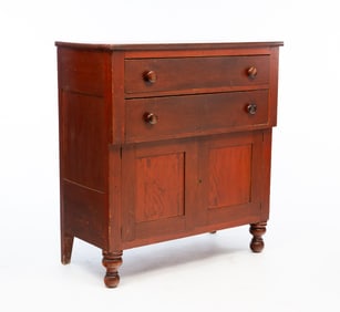 AMERICAN EMPIRE WALNUT JACKSON PRESS.