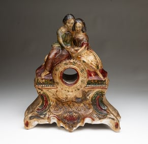 PENNSYLVANIA CHALKWARE WATCH HUTCH.