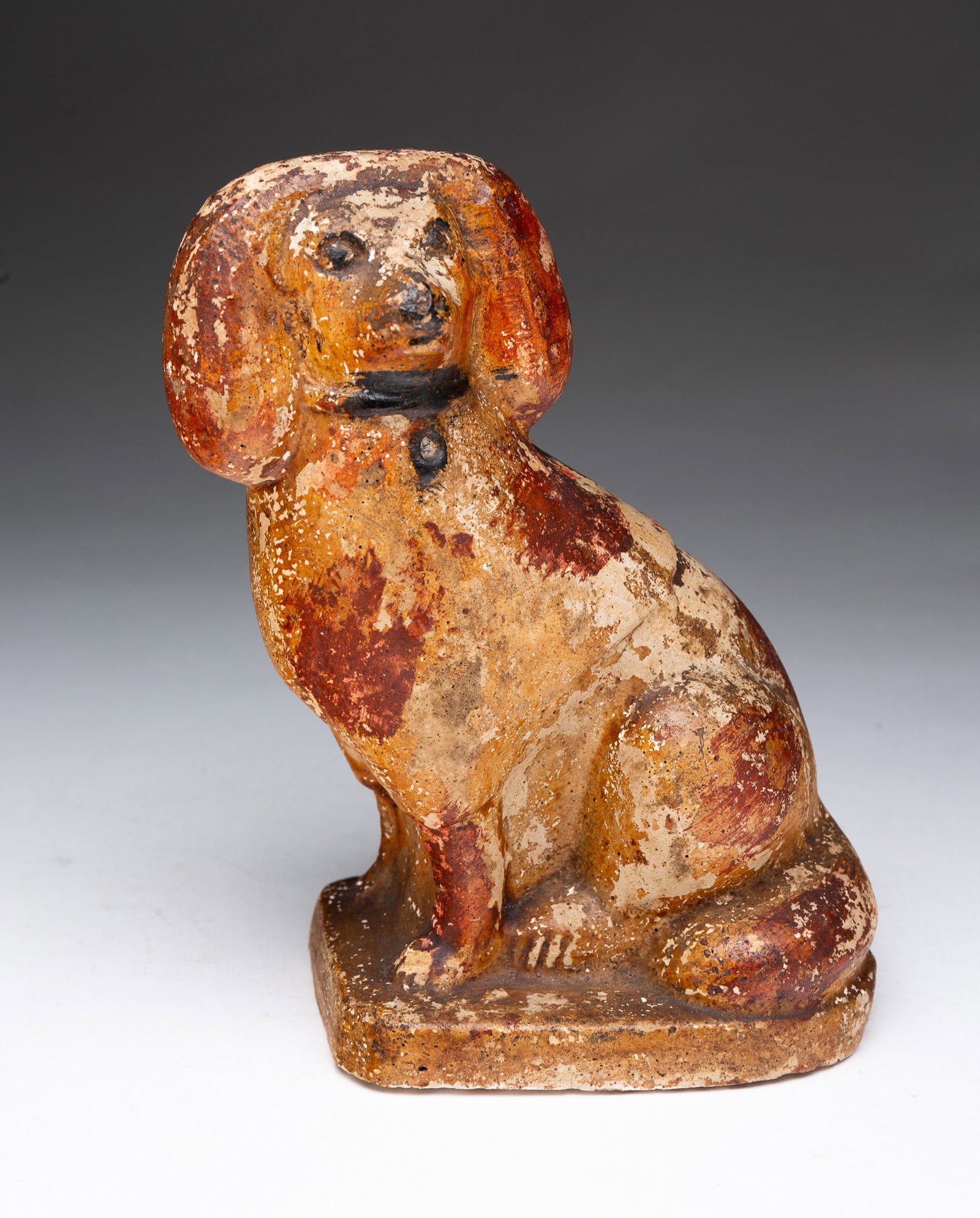 PENNSYLVANIA CHALKWARE SPANIEL. (1 of 3)