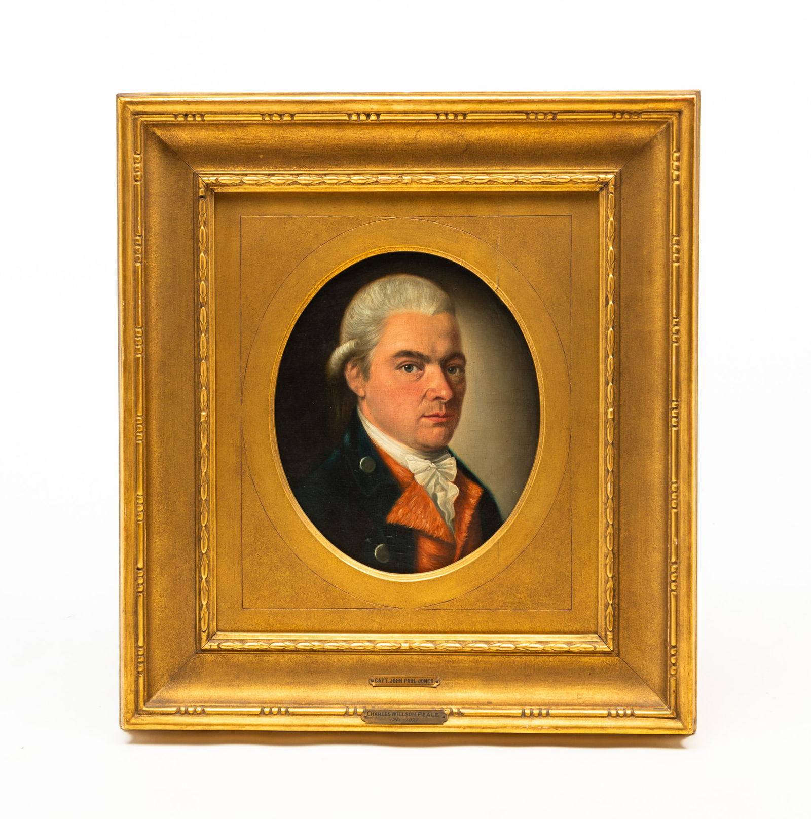 AFTER CHARLES WILSON PEALE (1741-1827) PORTRAIT OF CAPTAIN JOHN PAUL JONES. (1 of 5)
