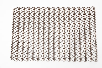 AMERICAN WROUGHT IRON HEART MAT.