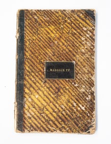 OHIO, PERRY COUNTY, MADISON TOWNSHIP TAX ASSESSMENT LEDGER FOR 1880.