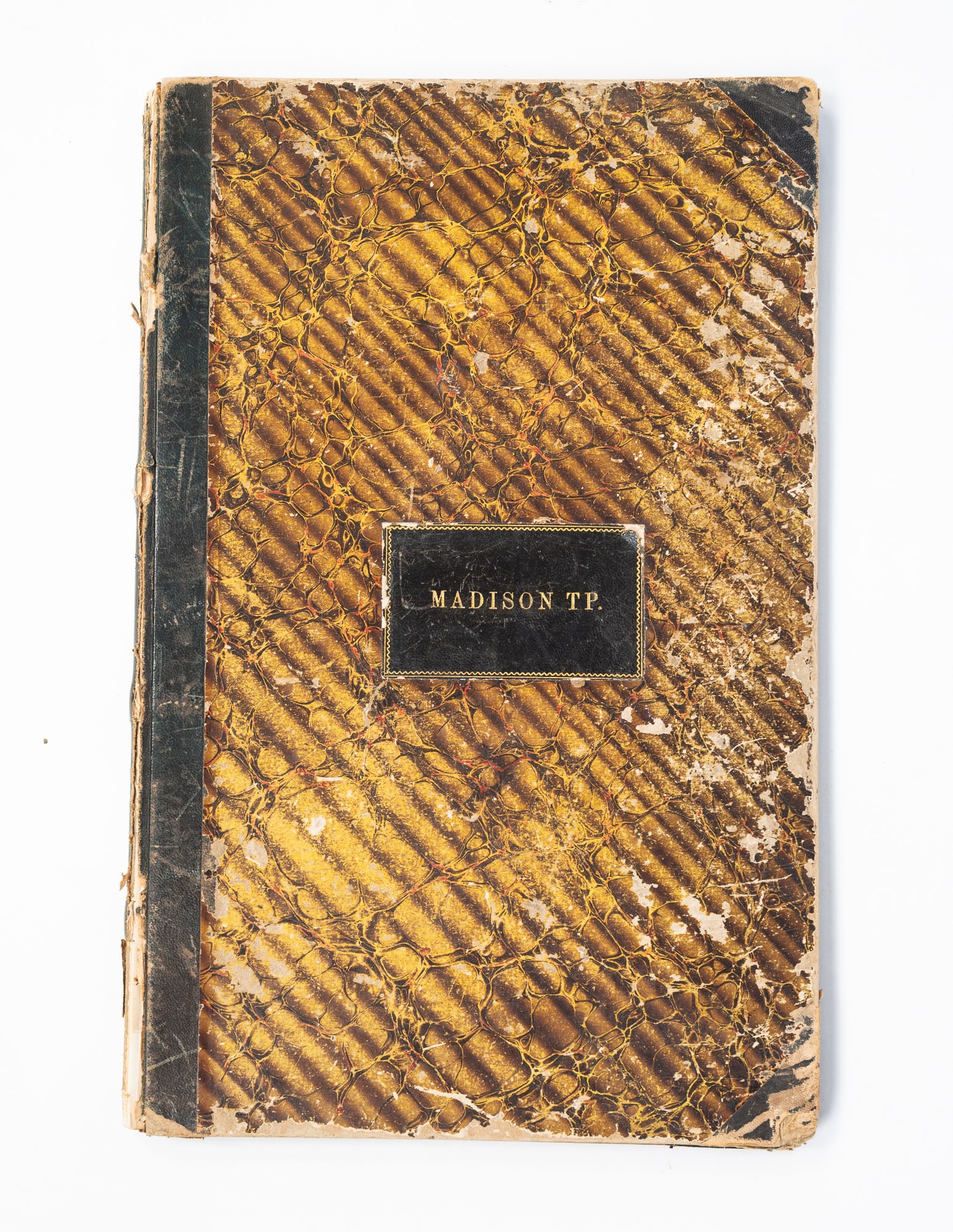 OHIO, PERRY COUNTY, MADISON TOWNSHIP TAX ASSESSMENT LEDGER FOR 1880. (1 of 6)