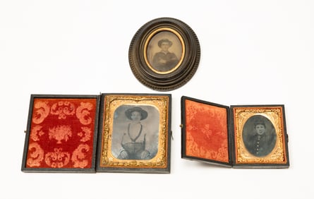 THREE CIVIL WAR IMAGES.