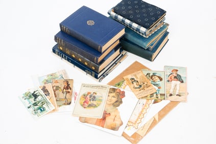 A GROUP OF BOOKS AND EPHEMERA.