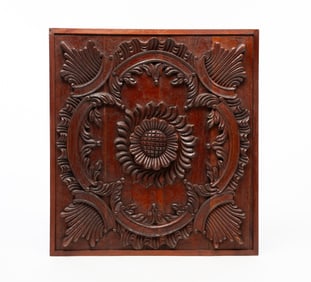 AMERICAN CARVED PINE PANEL.