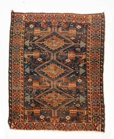 KAZAK AREA RUG.
