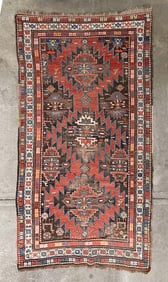 RUSSIAN KAZAK AREA RUG.