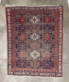 SHIRAZ AREA RUG.