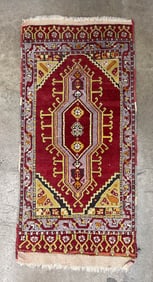 TURKISH SCATTER RUG.