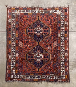 SHIRAZ AREA RUG.