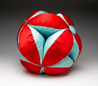 LARGE SEWING BALL PIN CUSHION.