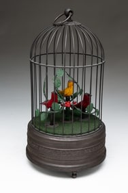 GERMAN BIRDCAGE AUTOMATON.