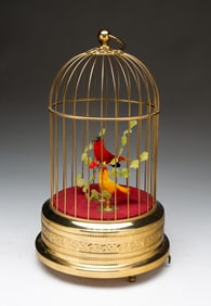 GERMAN BIRDCAGE AUTOMATON.