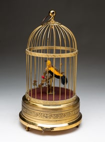 GERMAN BIRDCAGE AUTOMATON.