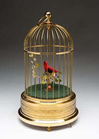 GERMAN BIRDCAGE AUTOMATON.