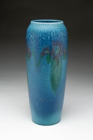 ELIZABETH NEAVE LINCOLN (ACTIVE 1892-1931) FOR ROOKWOOD POTTERY CO. (CINCINNATI, OHIO) GLAZED VASE,