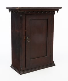 AMERICAN CHERRY HANGING CABINET.