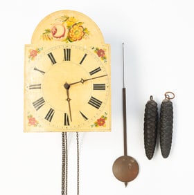 EUROPEAN WAG ON THE WALL CLOCK.