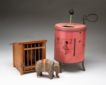 THREE CHILDREN'S TOYS.