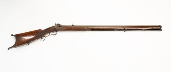 EUROPEAN FULL STOCK SCHUETZEN RIFLE.