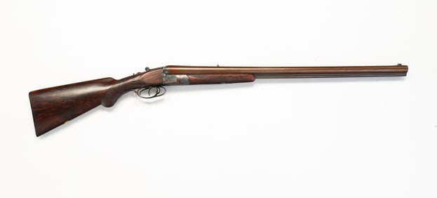 GERMAN BREECH LOADING DRILLING BIFLE SHOTGUN