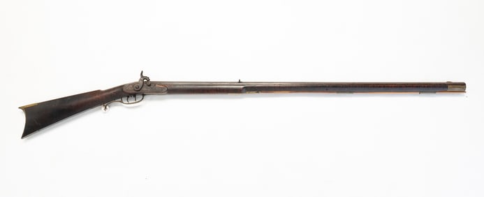 AMERICAN TIGER MAPLE FULL STOCK RIFLE.