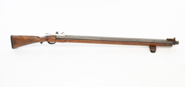 AMERICAN FLINT LOCK FULL STOCK TARGET RIFLE.