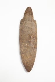 MIDDLE ARCHAIC STRAIGHT STEM NATIVE AMERICAN POINT.