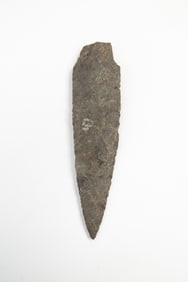 MIDDLE ARCHAIC STRAIGHT STEM NATIVE AMERICAN POINT.