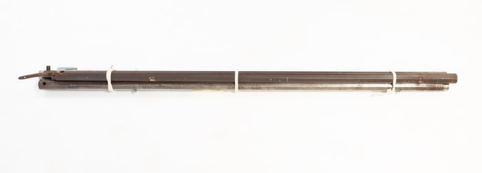THREE OCTAGONAL BARREL.