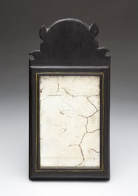 JEF STEINGREBE (NEW LONDON, NEW HAMPSHIRE, 20TH/21ST CENTURY) QUEEN ANNE STYLE CARVED AND EBONIZED
