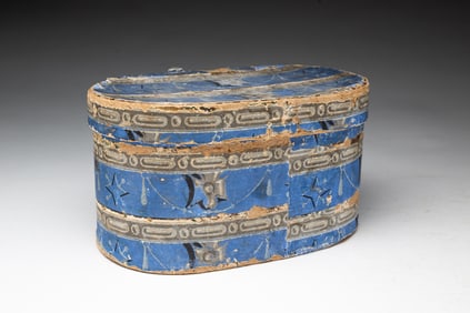 AMERICAN WALLPAPER BAND BOX.